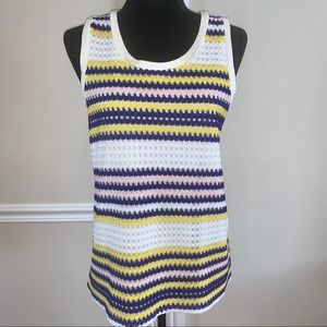 1. State Crouched Tank Top, Back Split, Size L